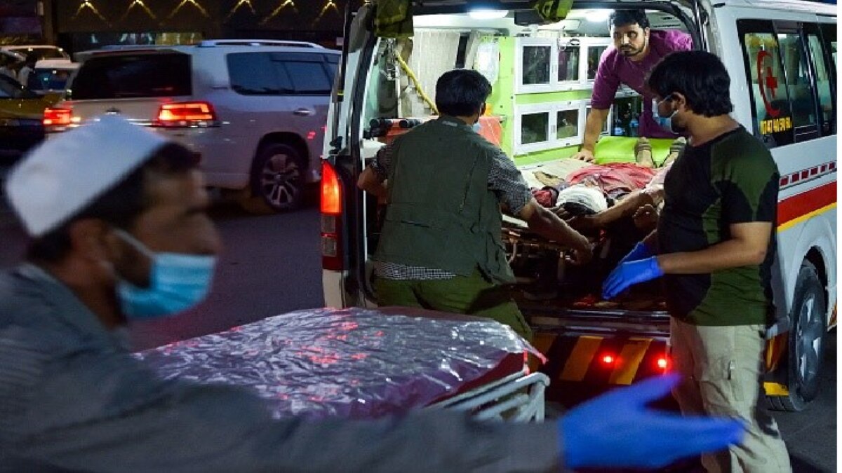 Kabul Airport blast kills people, watch these pictures
