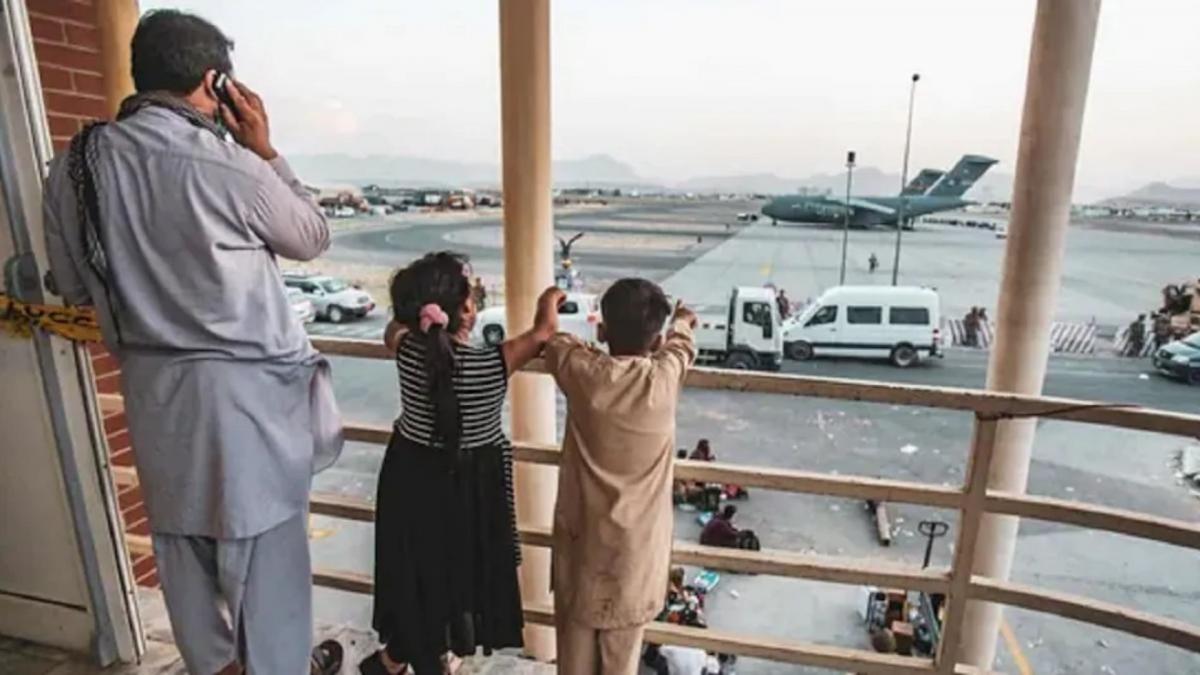 Kabul Airport (File-AFP)