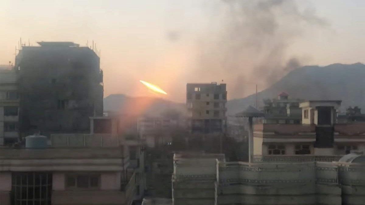 Rocket attack on the residential area near Kabul airport