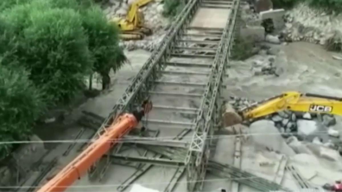 Kargil bridge restored 