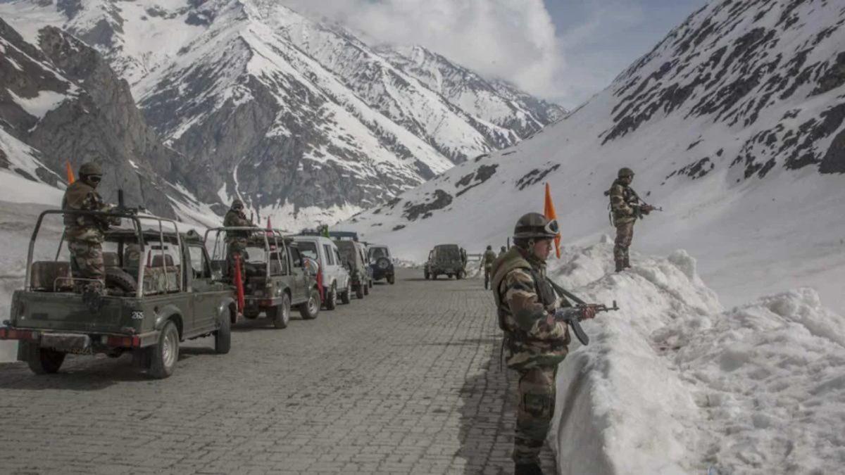 Indian Army deployed on LAC