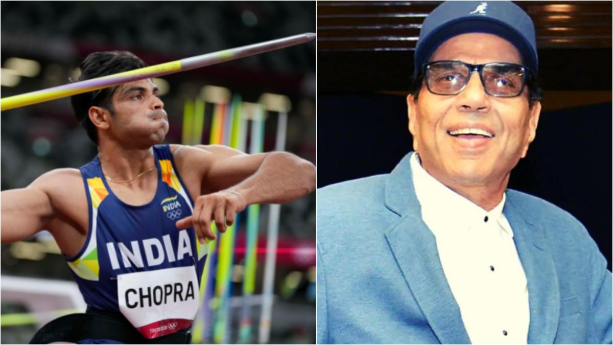 Dharmendra reaction after Neeraj Chopra wins gold
