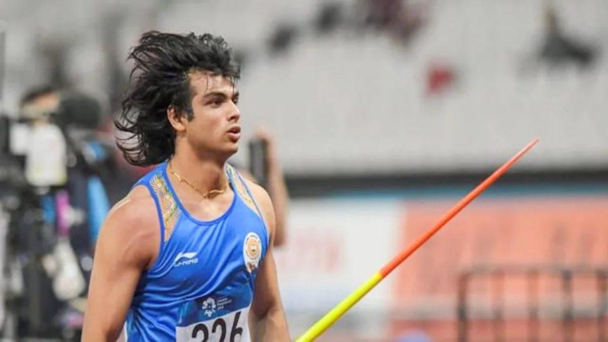 neeraj wins gold medal