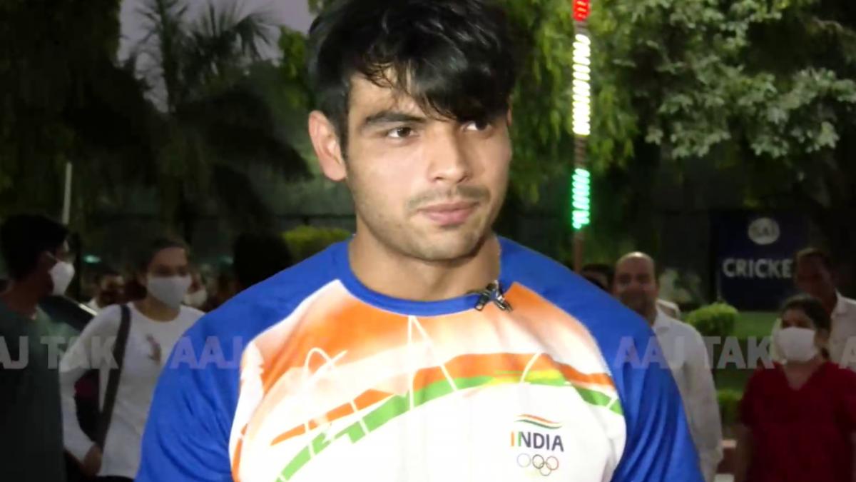 Neeraj Chopra in Aajtak's Jai Ho  programme