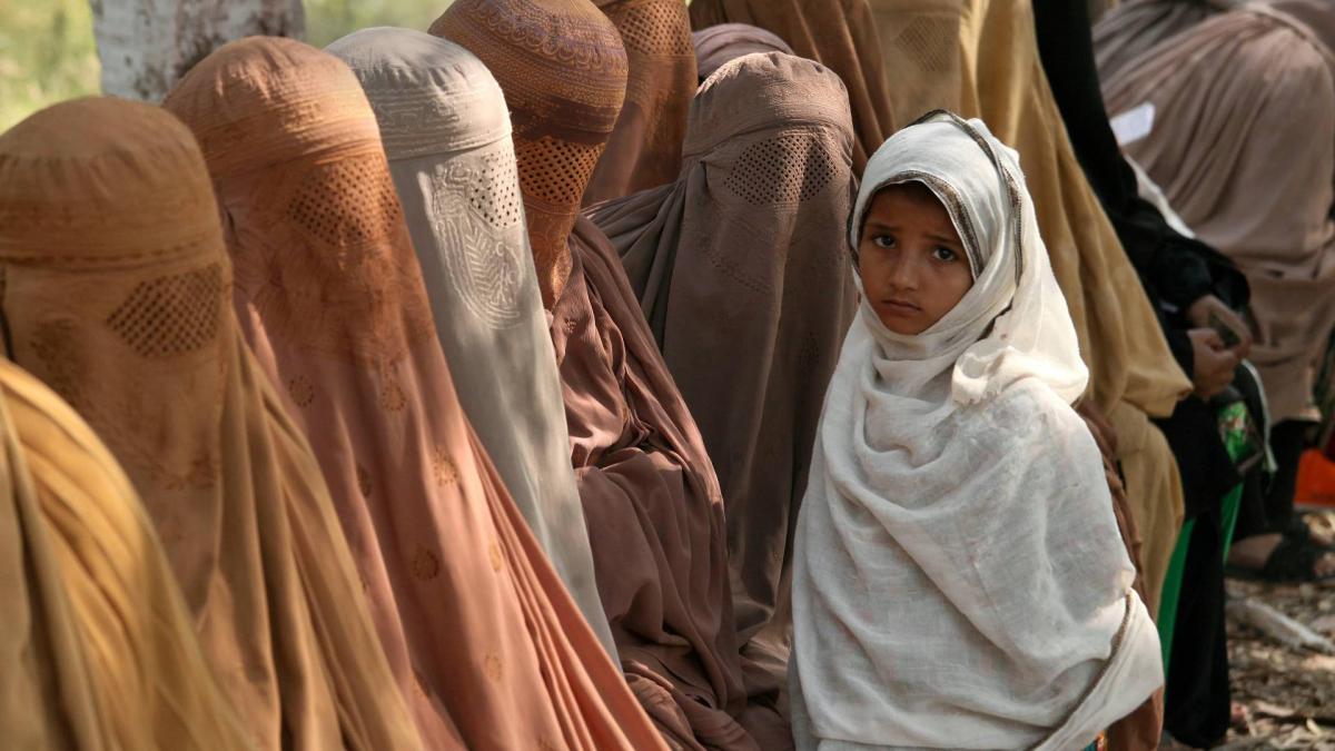 Women in Afghanistan living in fear