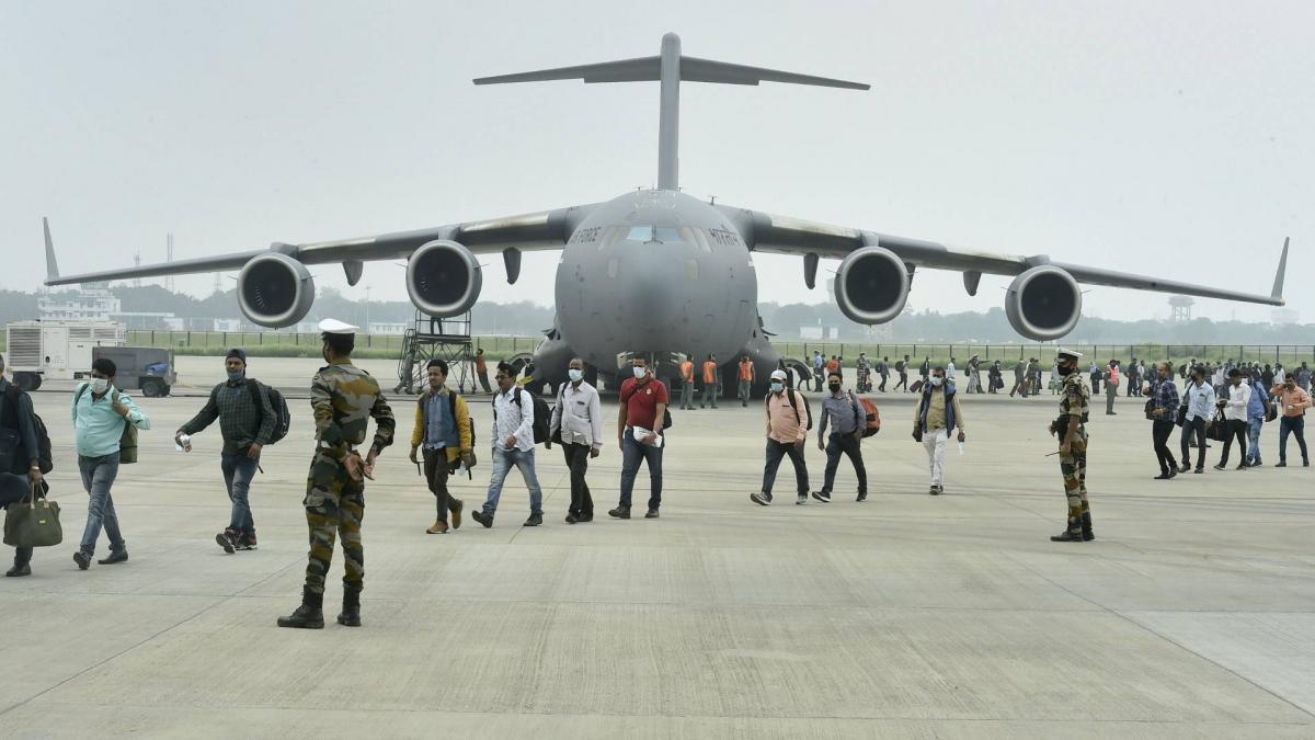 How many Indians returned from Kabul