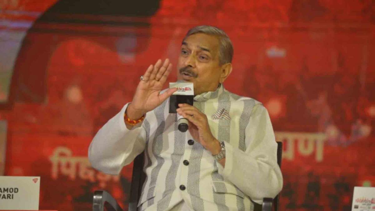 Pramod Tiwari in Panchayat Aaj Tak