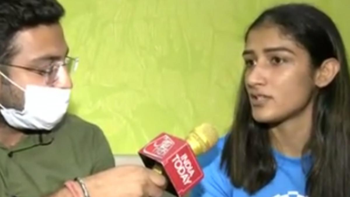 Bajrang Punias wife Sangeeta