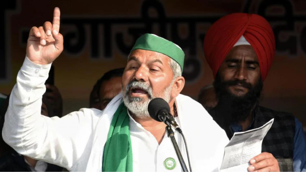 rakesh tikait says about changed the program of hoisting the tricolor in delhi on august 15 