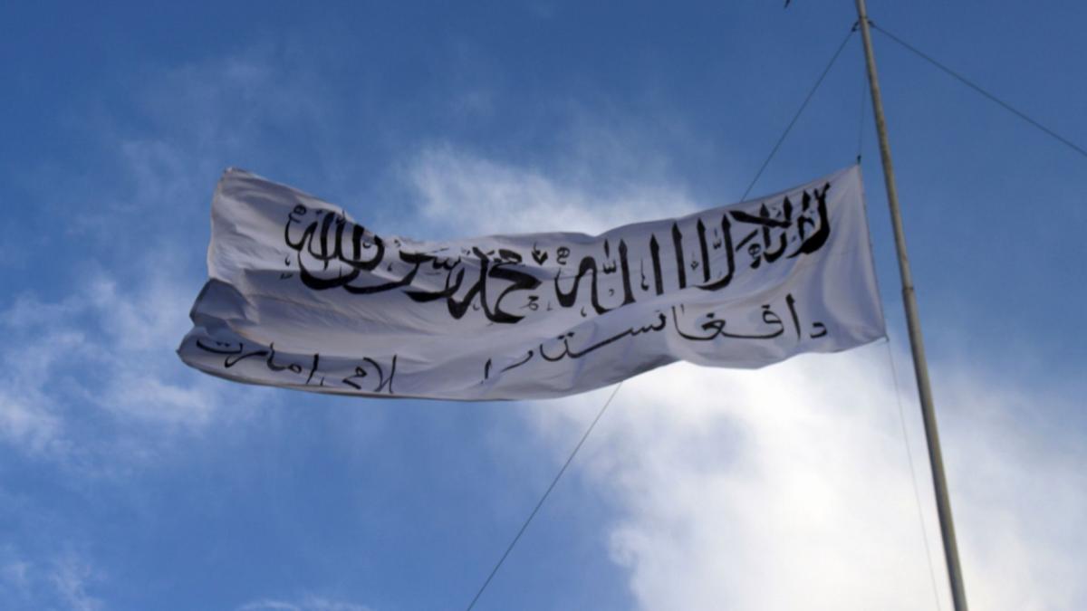Taliban flag flies in Ghazni, Afghanistan (Credit-AP/PTI)