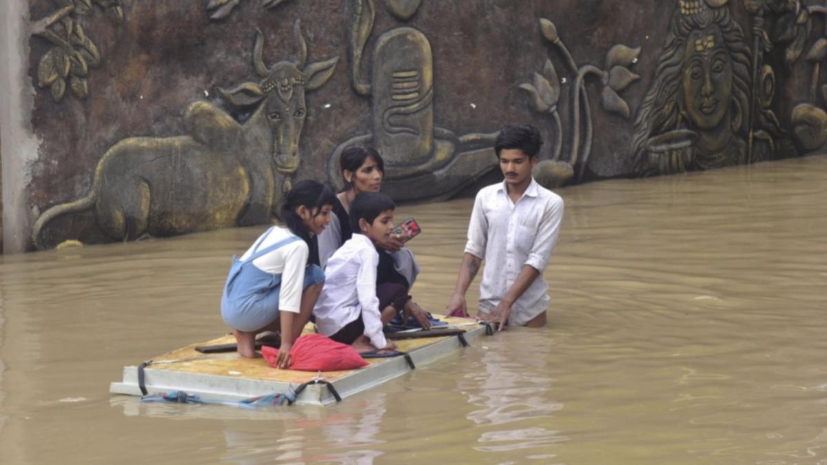 Nagwa area flooded, Varanasi (File-PTI)