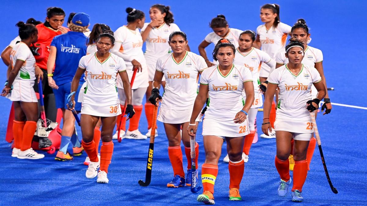 Women's hockey team match with Britain today