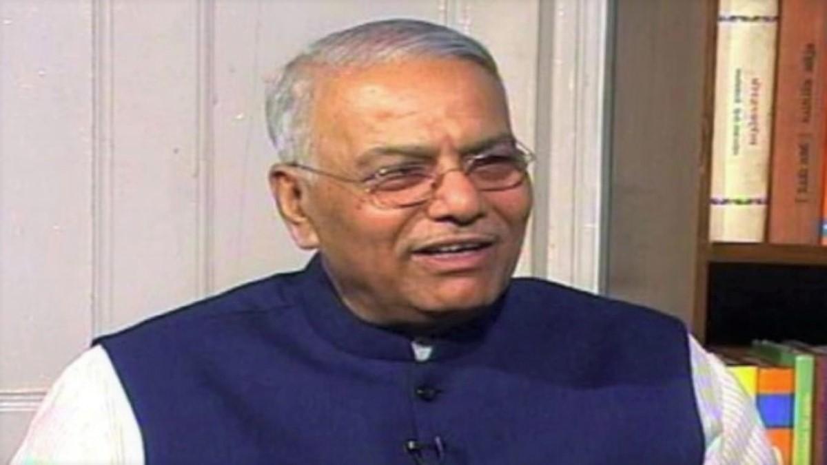 Former External Affairs Minister Yashwant Sinha 