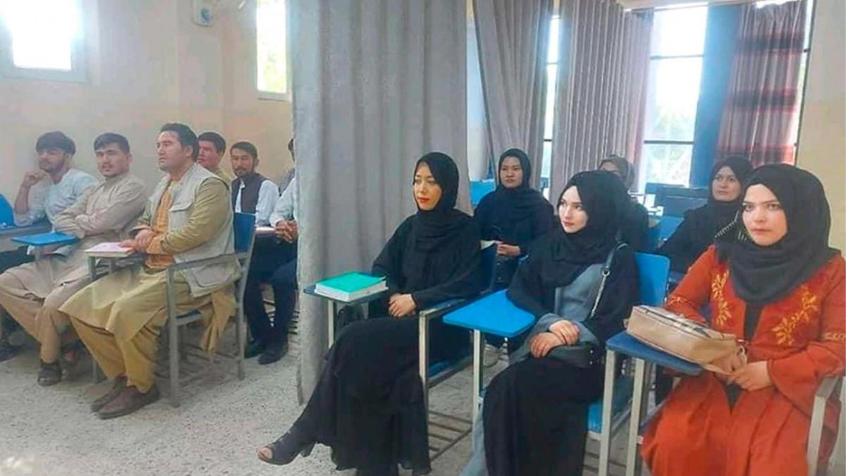 Afghanistan Crisis, College picture (Credit-Twitter)