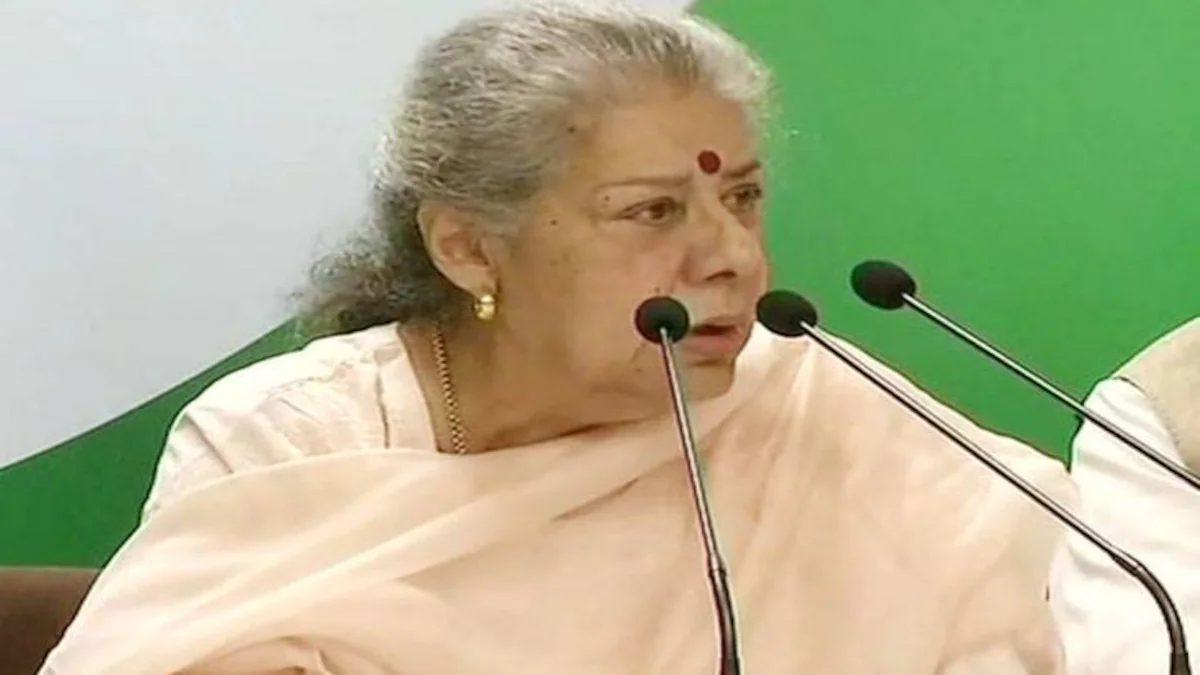 Ambika Soni ने पंजाब की मुख्यमंत्री बनने से किया इंकार - सूत्र