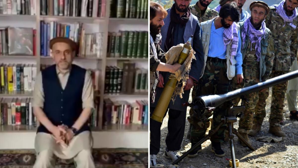 Amrullah Saleh/ anti-taliban resistance fighters (File- Twitter/ AP/PTI)