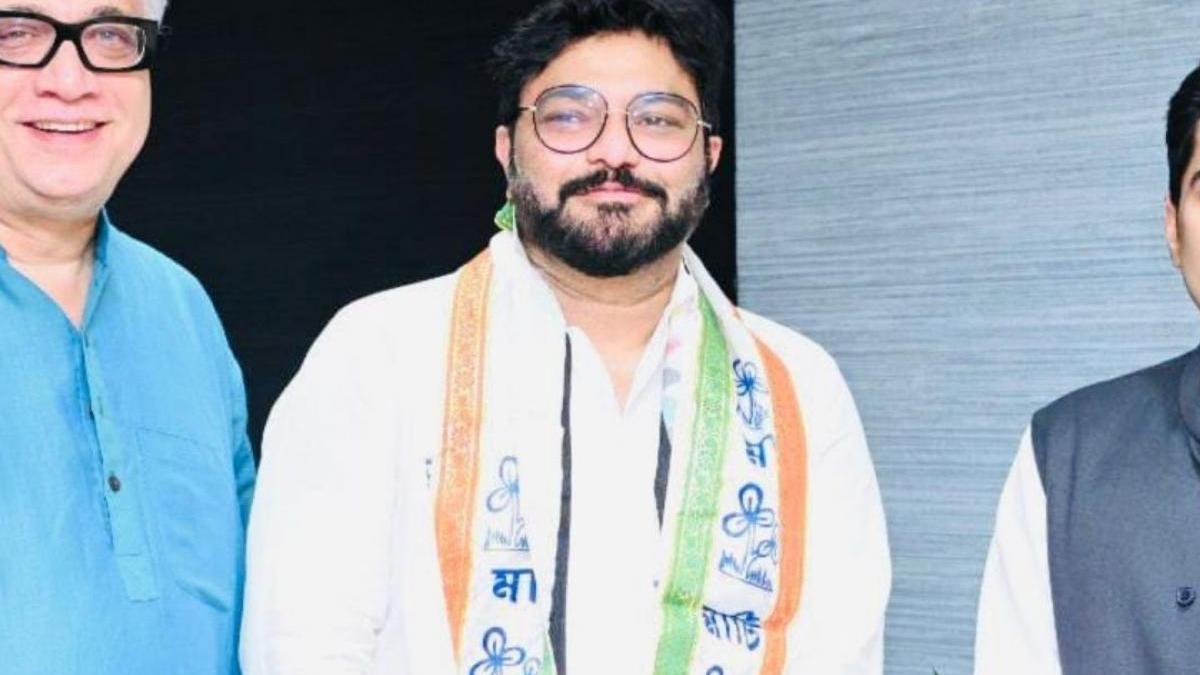 Babul Supriyo joined Trinamool Congress (Credit- AITCofficial - twitter)