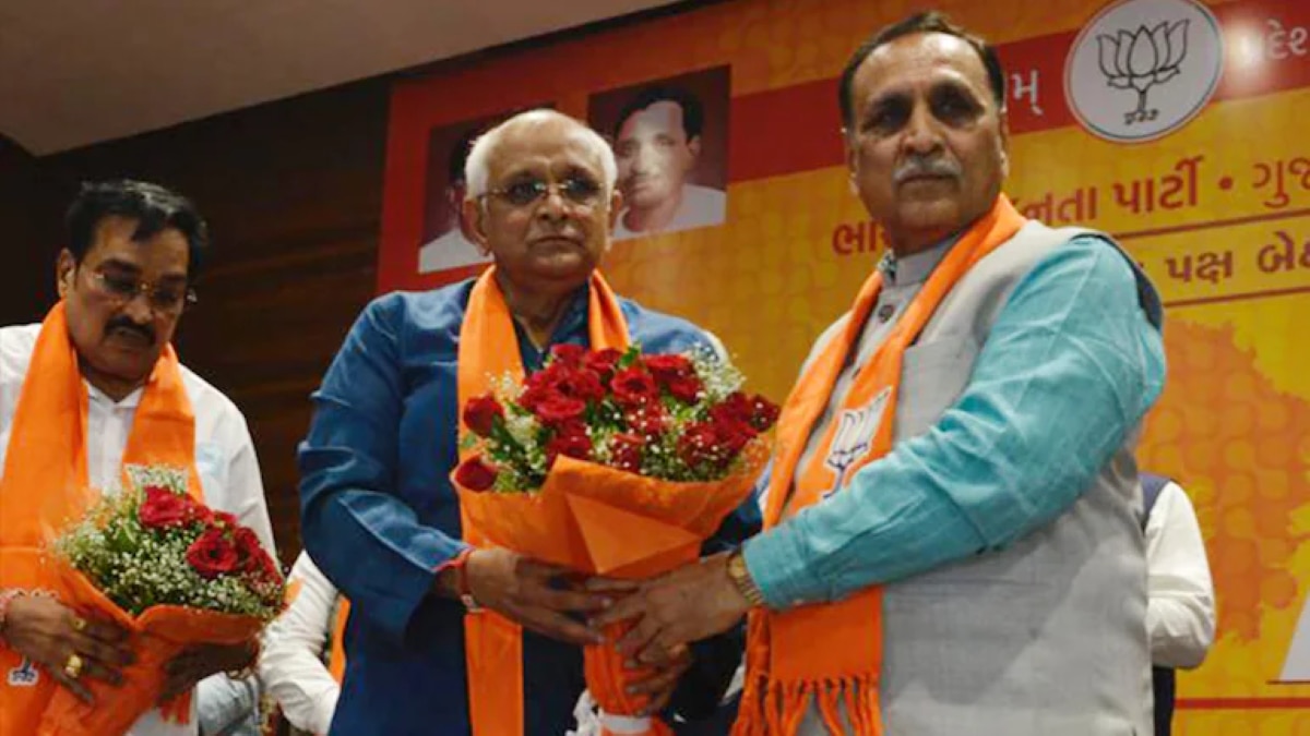Bhupendra Patel and Vijay Rupani