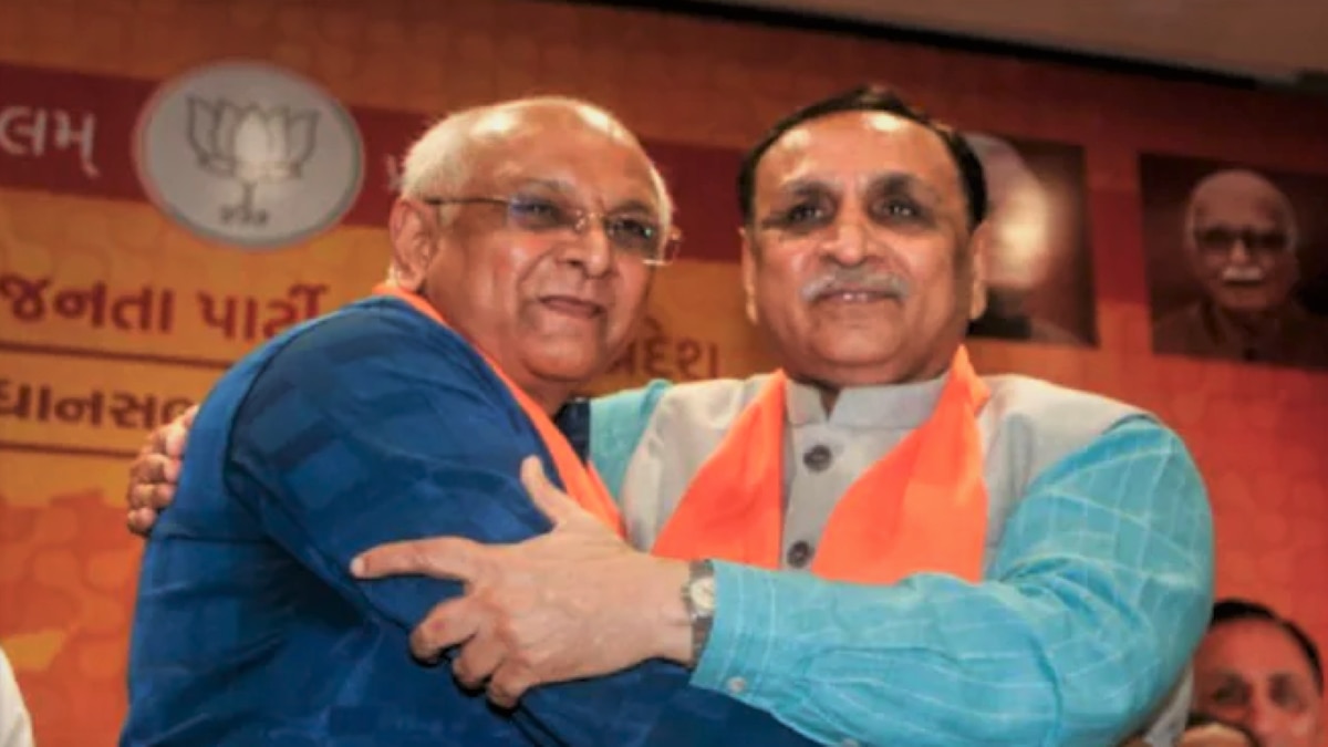 Bhupendra Patel and Vijay Rupani
