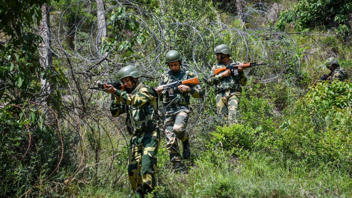  BSF patrol near LoC (File-PTI)