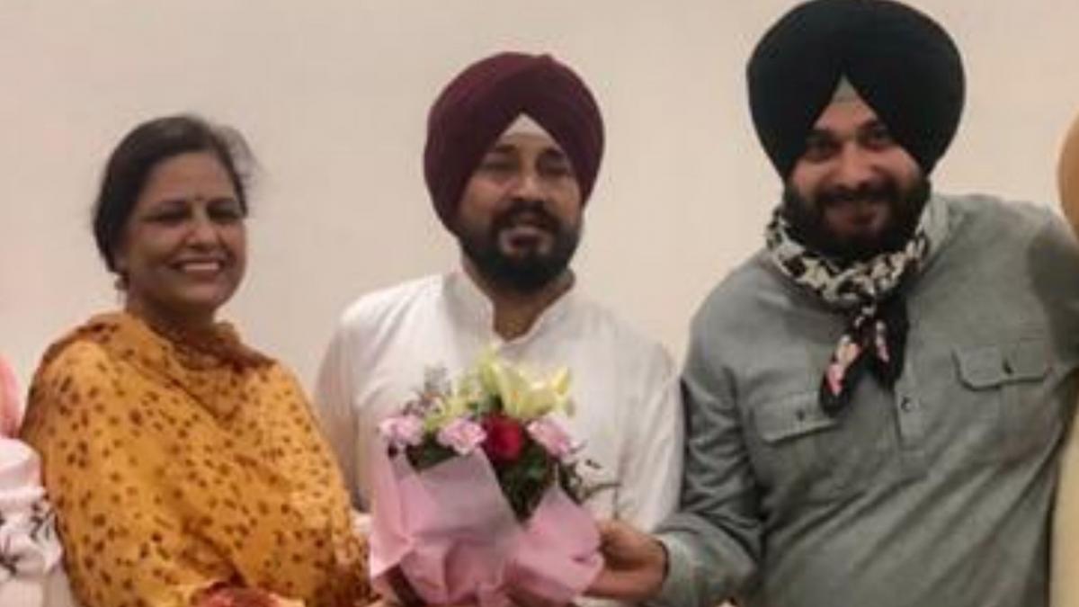 Charanjit Singh Channi and Navjot Singh Sidhu