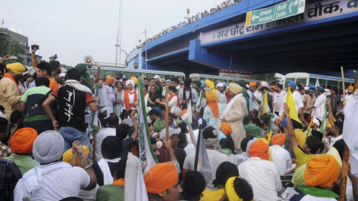 Farmers Protests in Karnal (File-PTI)