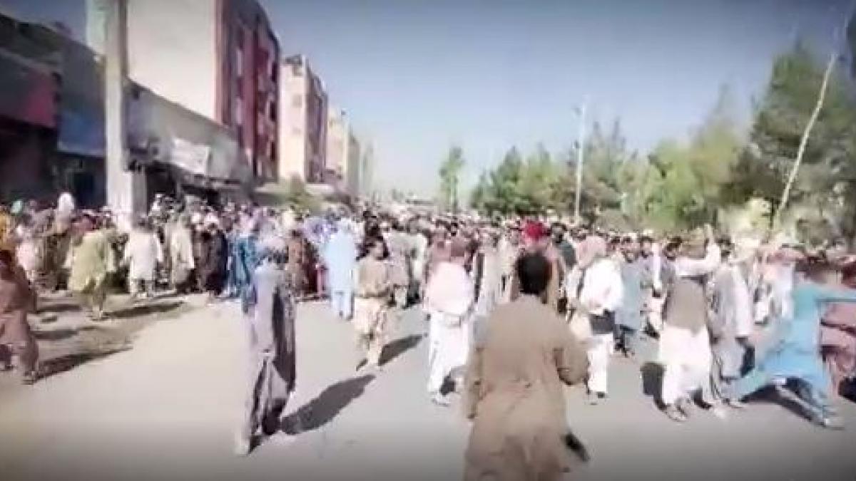 Protest in Kandahar