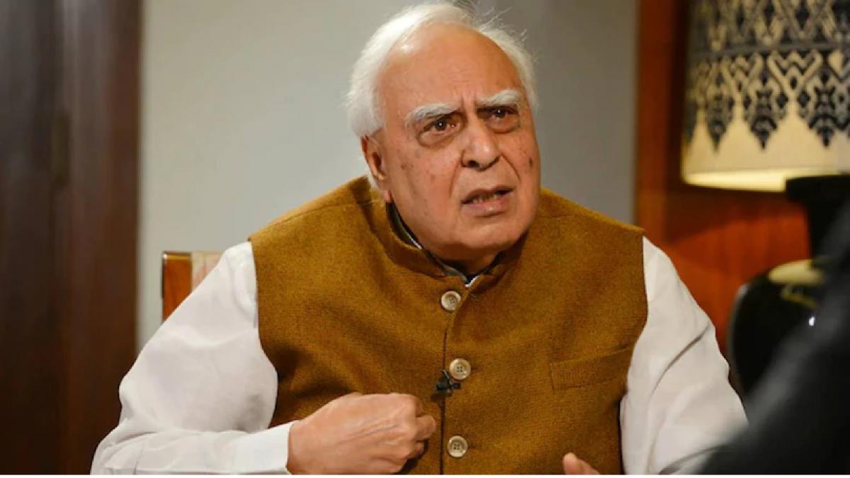 Congress leader Kapil Sibal
