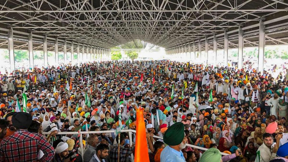 Karnal Farmers protest (File-PTI)