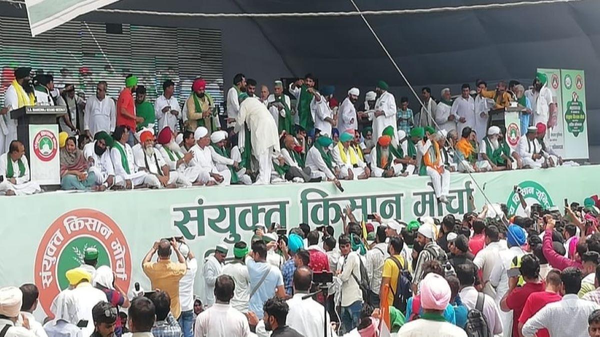 Is farmer's protest affected by politics?