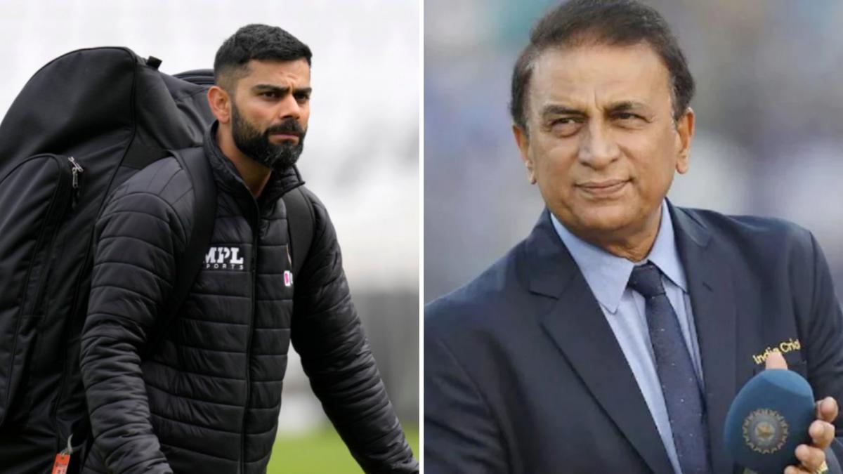 Virat Kohli/ Sunil Gavaskar (Credit-AP/PTI)