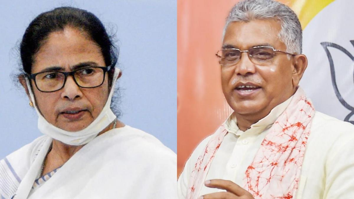 Mamata Banerjee - dilip ghosh