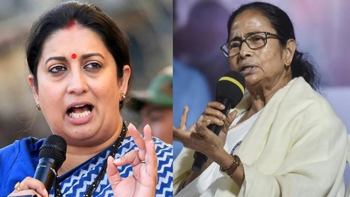 Smriti Irani Vs Mamata Banerjee