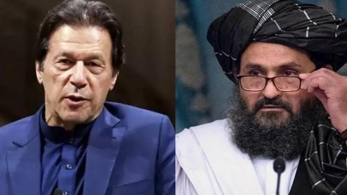 Imran Khan with Taliban