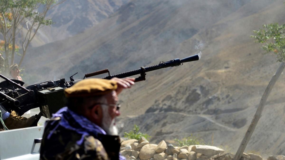 Northern Alliance stationed on hills of Panjshir 