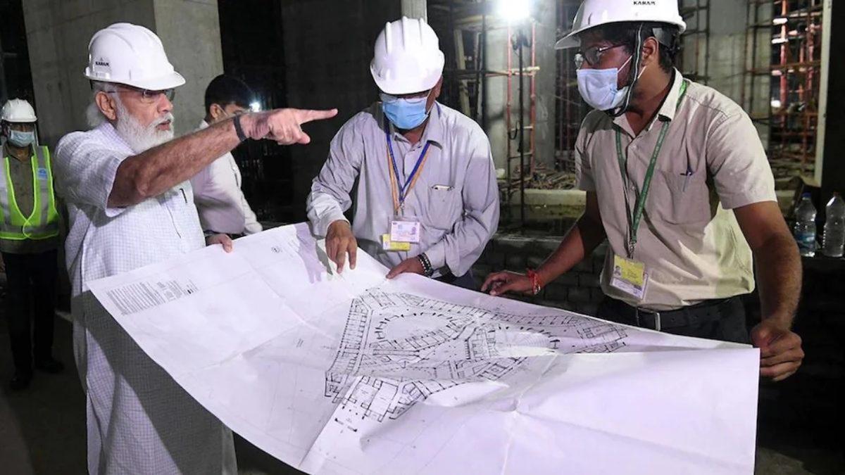 pm modi central vista