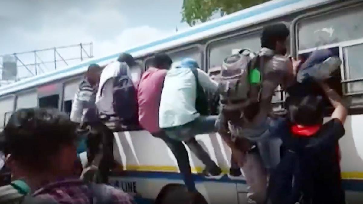 bus service for unemployed