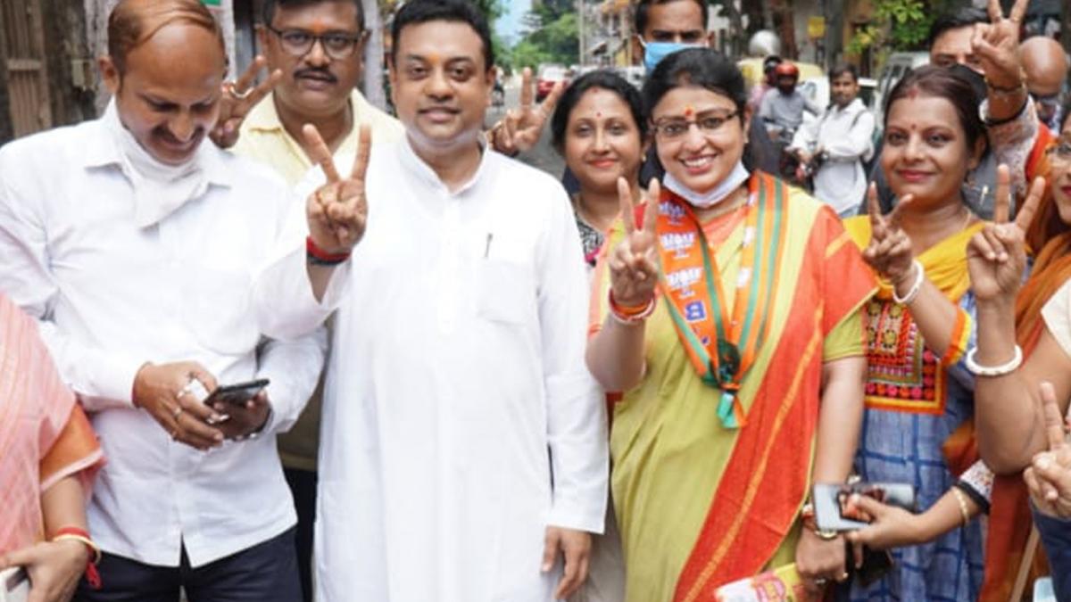 Sambit Patra in Bhawanipur