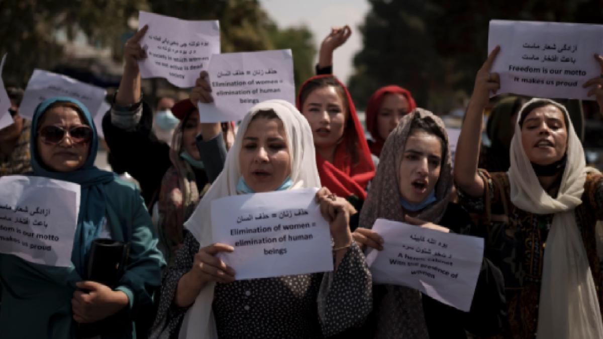 Women's right crushed under Taliban rule