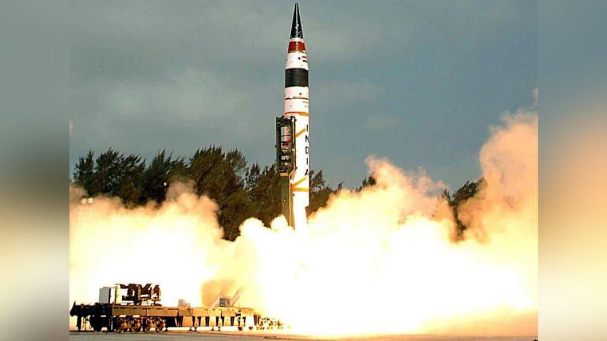 Agni-5 missile 