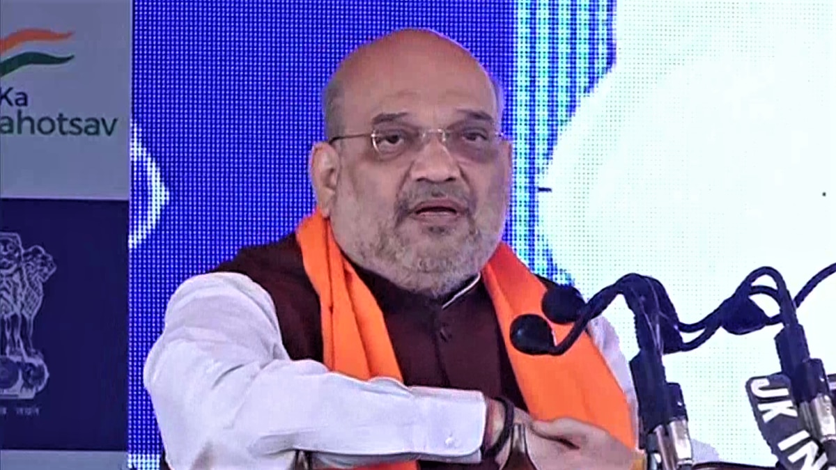 Amit Shah takes out rally in jammu kashmir