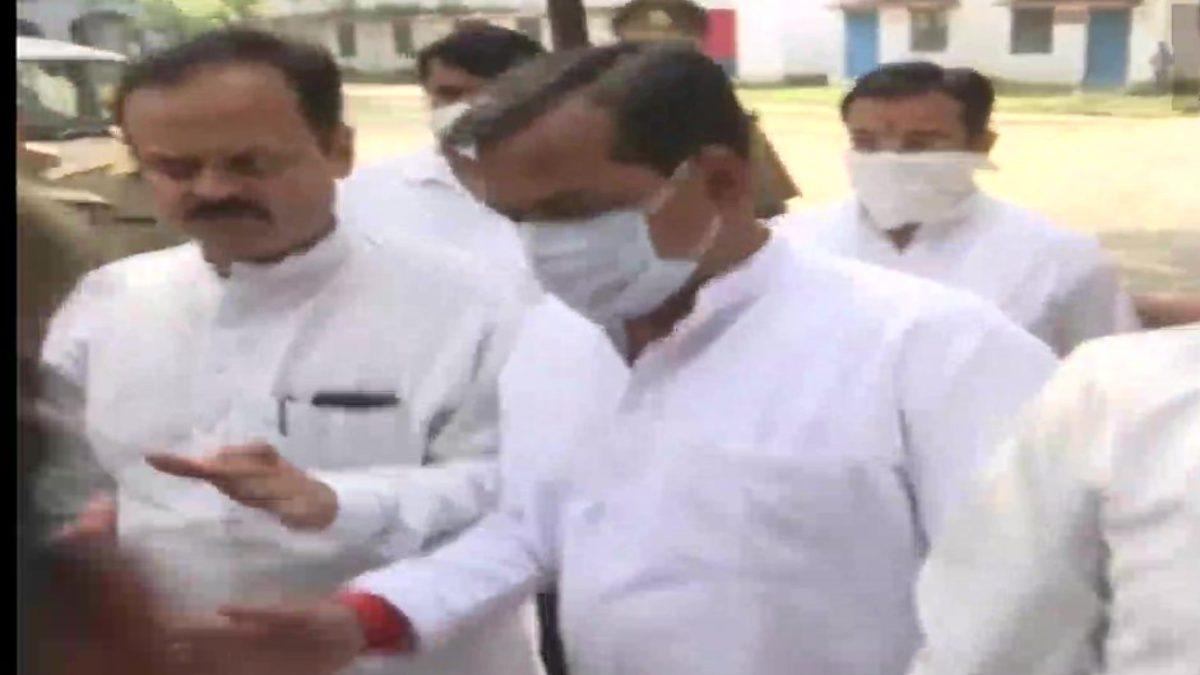 Ashish Mishra reached crime branch 