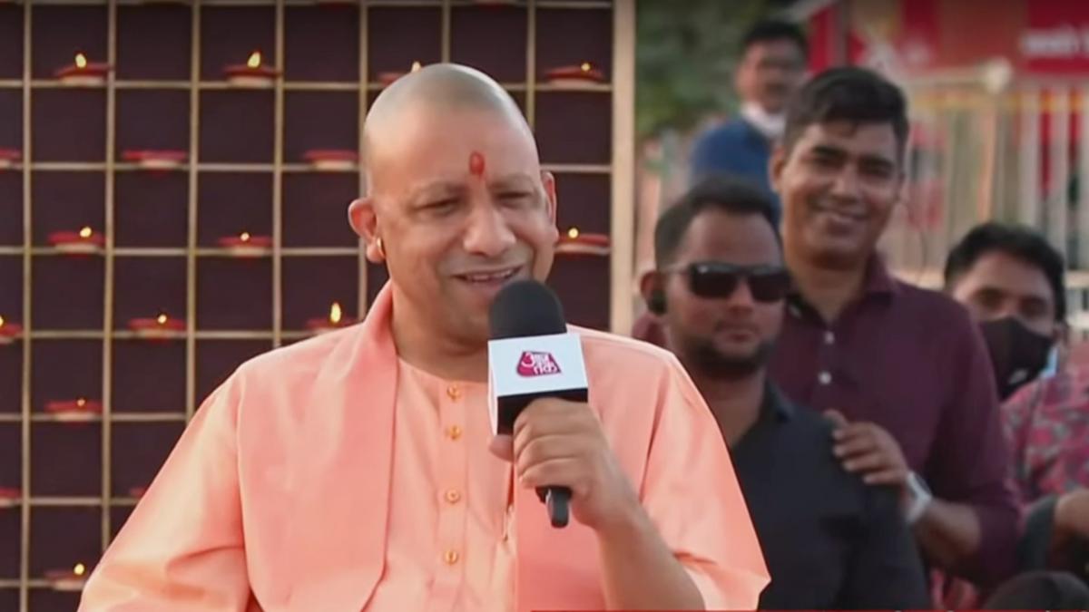 CM Yogi at Panchayat Aajtak