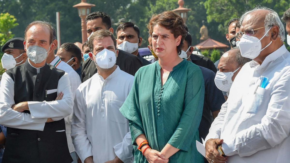 Congress delegation meets President Ram Nath Kovind