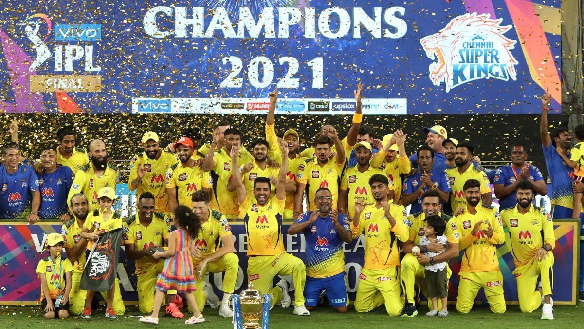 csk wins ipl trophy