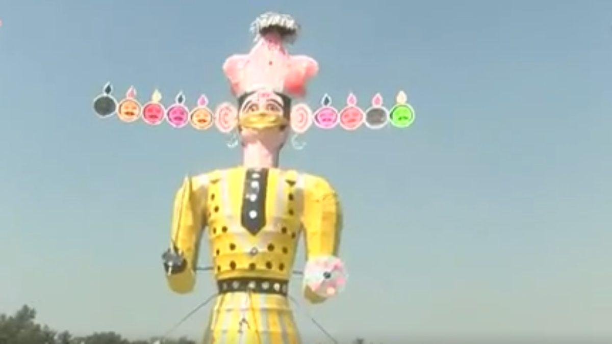 effigy of Ravana, vijaydashmi