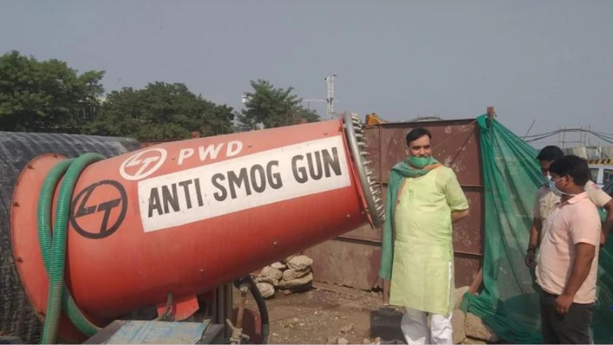 Environment minister Gopal Rai