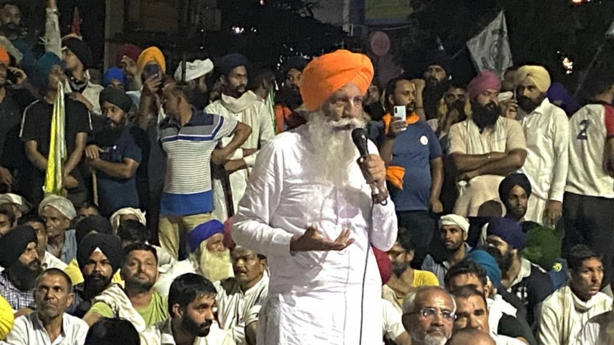 Gurnam Singh Charuni (Credit-twitter.com/GurnamsinghBku)