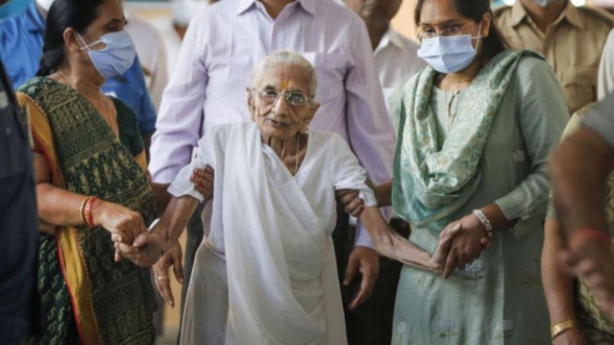 Heeraben Modi (Credit-PTI)