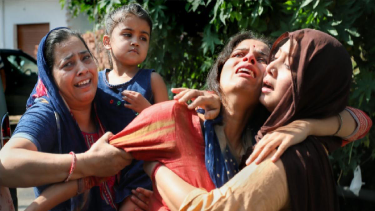 Families of martyrs of Poonch